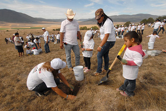 Con más de 50 mil árboles, Coahuila participa en la Jornada Nacional de Reforestación 2011