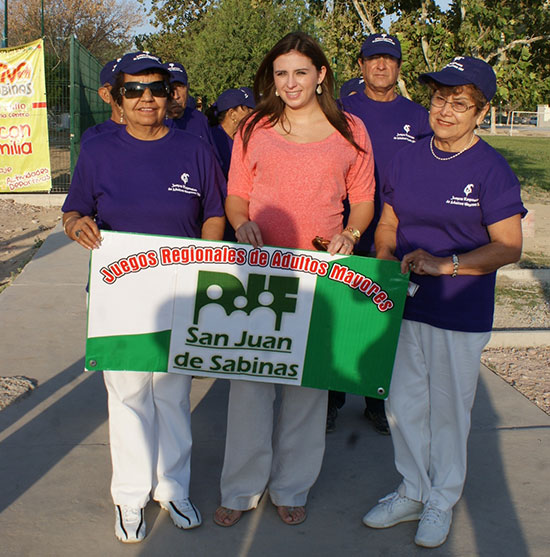 Destacan adultos mayores de San Juan de Sabinas en regionales