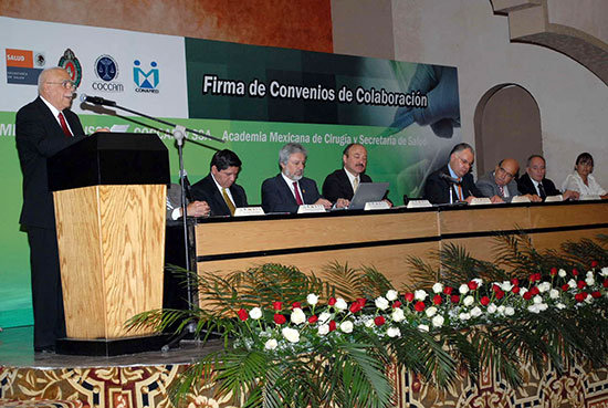 Firma el Gobierno de Coahuila convenios de coordinación con la CONAMED y la Academia Mexicana de Cirugía