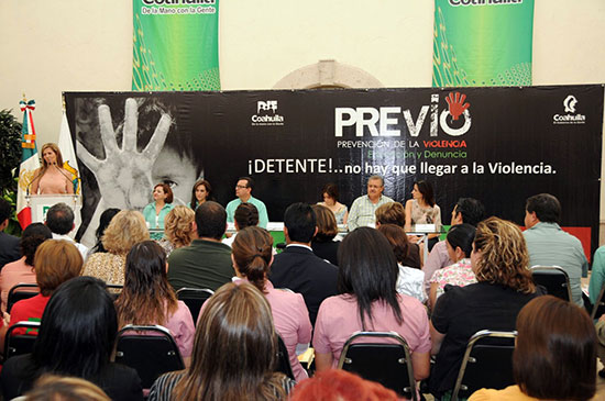 Inicia Presidenta del DIF Coahuila Campaña Estatal de Prevención de Violencia Familiar