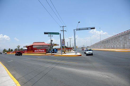 La avenida “Paseo Los Álamos” cumple una visión más para Torreón