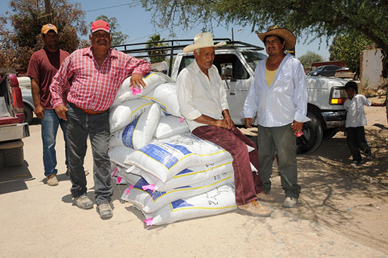 Productores recibieron casi dos mil toneladas de  suplemento alimenticio para ganado