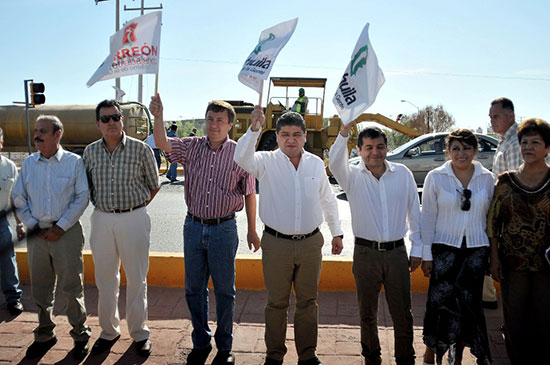 Arranca el Secretario de Desarrollo Regional de la Laguna trabajos de modernización del Periférico en Torreón