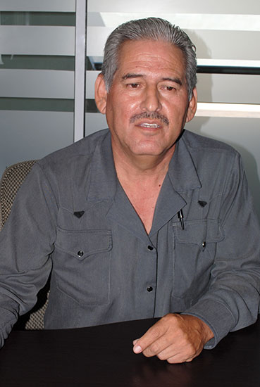 Benjamín Cazares Zavala, director de Asentamientos Humanos en Acuña.