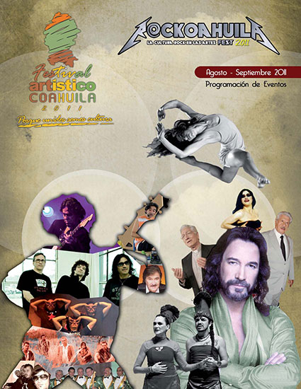 Continúan las actividades del Festival Artístico Coahuila y el Rockoahuila Fest 2011
