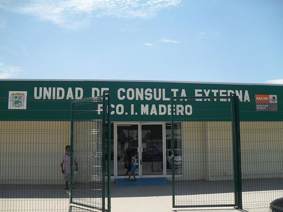 Mejor atención médica para la gente de Madero con la Unidad de Consulta Externa