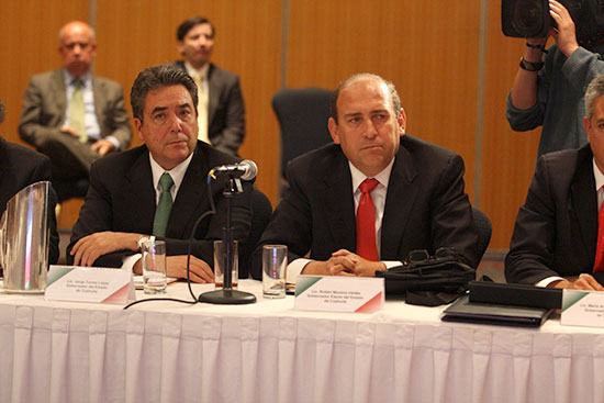 Participa el gobernador Jorge Torres en reunión de Comisión de Hacienda de CONAGO sobre el Ejercicio Fiscal 2011