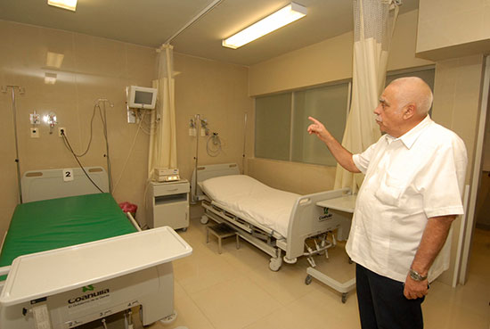 Supervisa el Secretario de Salud remodelación del Hospital General de San Pedro