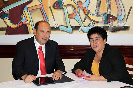 Acuerdan Rubén Moreira y Mary Telma Guajardo trabajar juntos por Coahuila