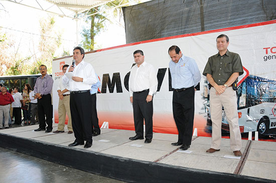El gobernador Jorge Torres inició el programa “TR Móvil” en Torreón