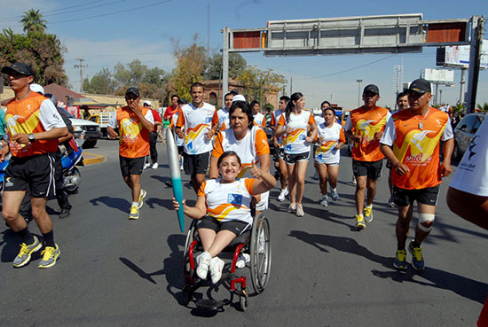 La antorcha de los Juegos Panamericanos llegó a Torreón