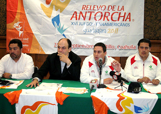 Saltillo será sede, por primera ocasión, del relevo de la antorcha de los XVI Juegos Panamericanos