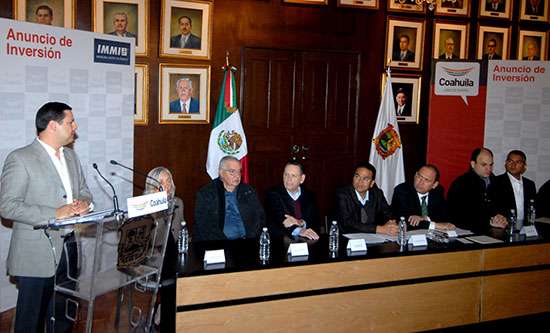 Anuncia Rubén Moreira inversión en Saltillo; generará 300 nuevos empleos