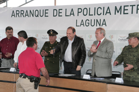 Arranca operaciones la policia metropolitana acreditable en la Region Lagunera de Coahuila y Durango
