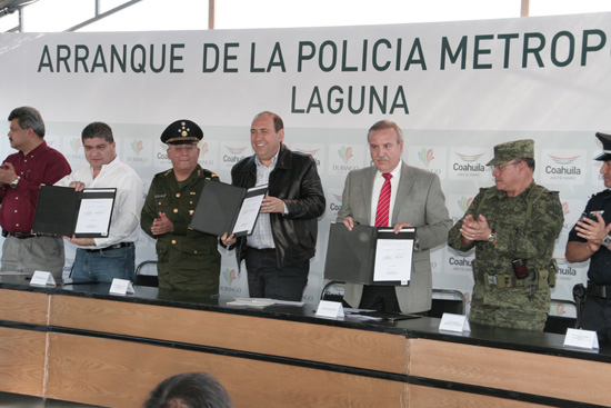 Arranca operaciones la policia metropolitana acreditable en la Region Lagunera de Coahuila y Durango