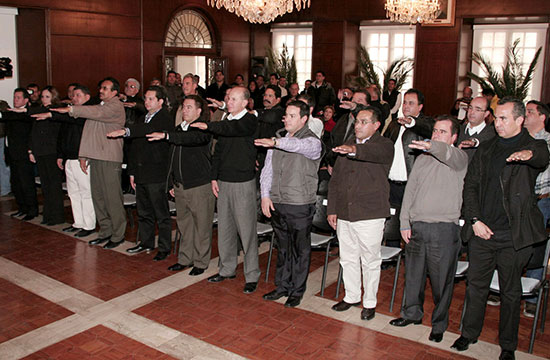 El gobernador Rubén Moreira tomó la protesta y entregó nombramientos a nuevos funcionarios estatales