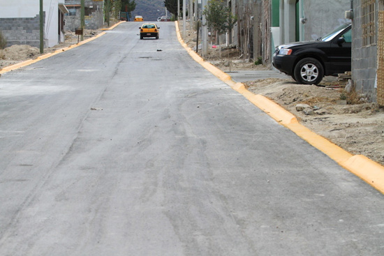 Hoy la colonia “El Salvador” tiene más calles pavimentadas