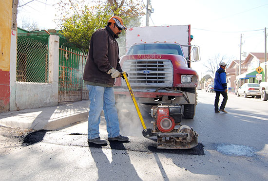 Intensifican el programa permanente de mantenimiento y conservación de calles