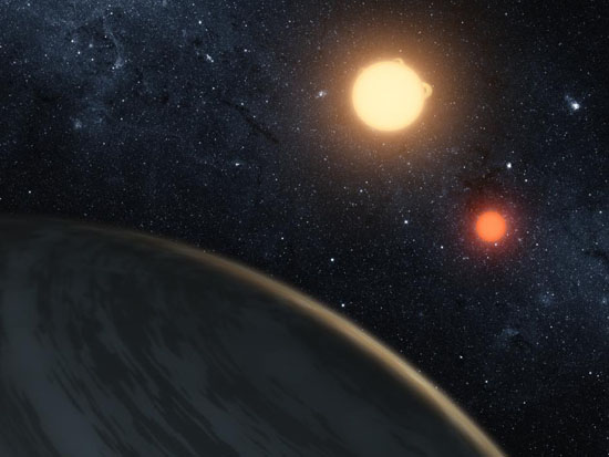 NASA's Kepler Mission Discovers a World Orbiting Two Stars 