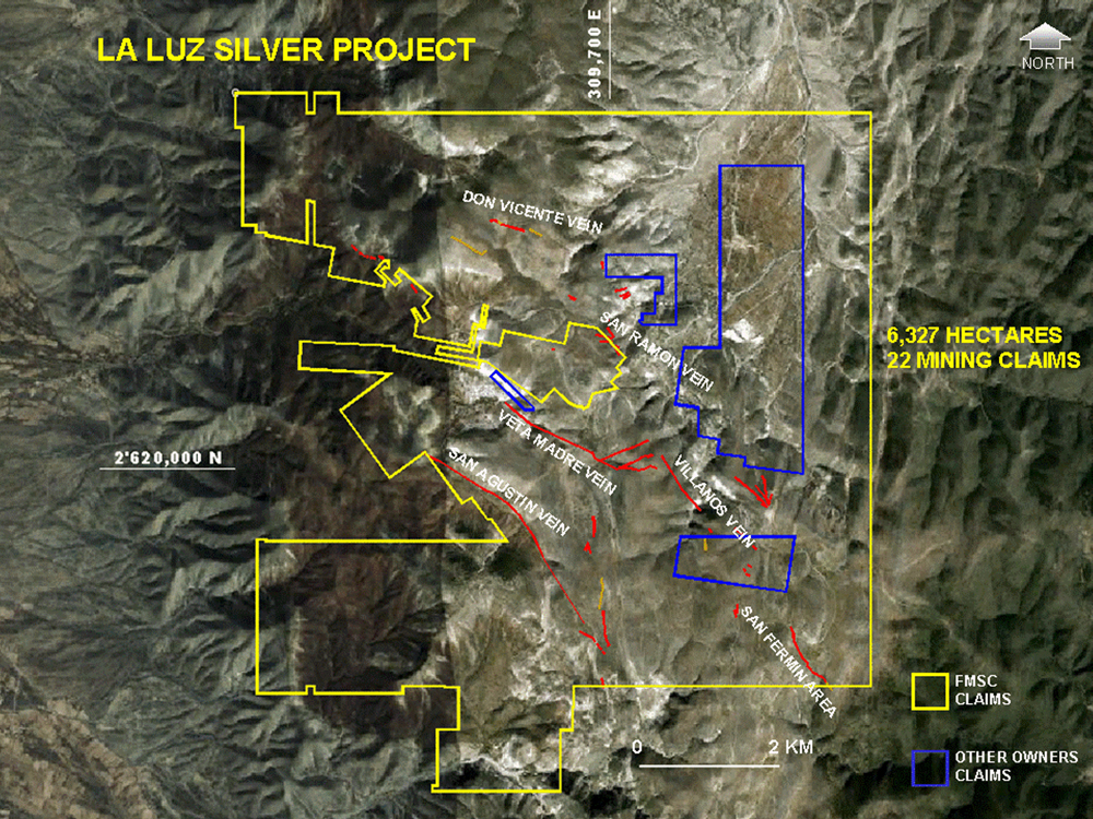 Proyecto La Luz: extracción de Plata  en Real del Catorce, San Luis Potosí