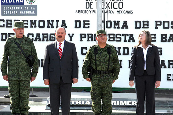 Renuevan mando en la XI Región Militar con sede en Torreón