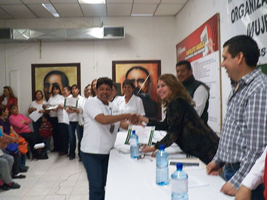 Rinde Protesta Comité del  ONMPRI en Francisco I. Madero