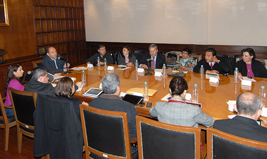 Rubén Moreira encabezó reunión de gabinete
