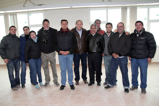 Supervisa el gobernador Rubén Moreira avance de la construcción del CINVESTAV unidad Saltillo 