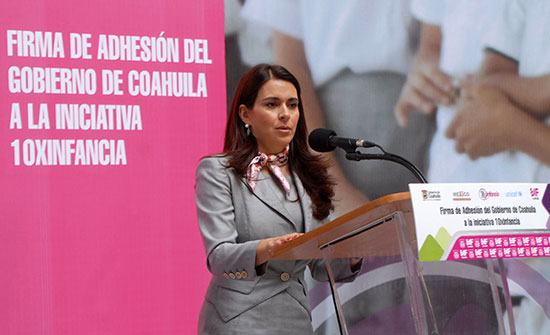 Cumple el gobernador Rubén Moreira con los derechos de las niñas y los niños coahuilenses