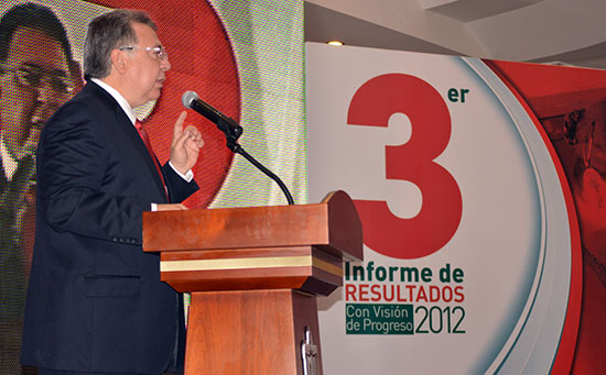 Con visión de progreso, presentó el alcalde Alberto Aguirre Villarreal su Tercer Informe De Resultados