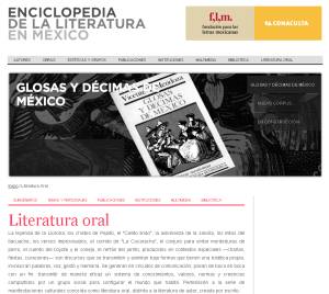 Conaculta y la Fundación para las Letras Mexicanas presentan la Enciclopedia de la Literatura en México