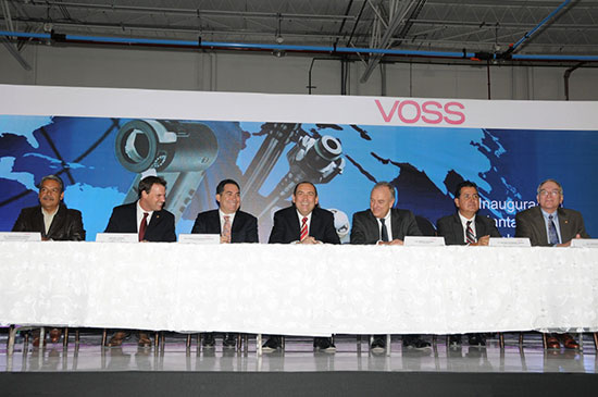 Inaugura RMV Planta México de VOSS en Ramos Arizpe