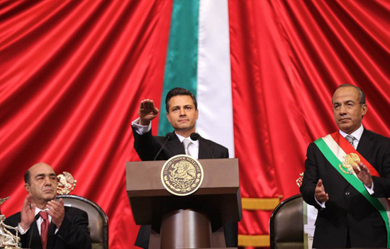 Protesta Enrique Peña Nieto como Presidente de los Estados Unidos Mexicanos 