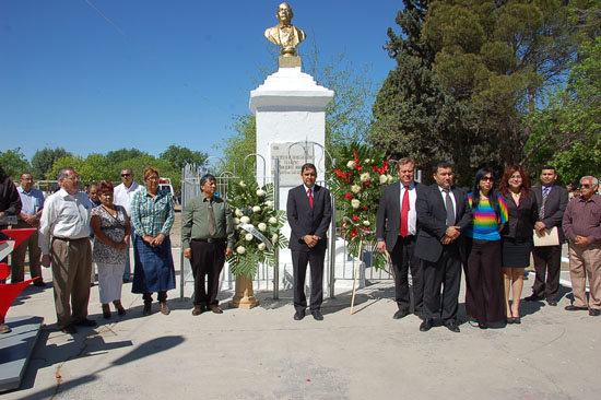 Conmemora Antonio Nerio natalicio de Benito Juárez