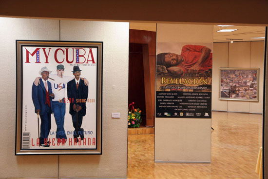 Inauguran exposición de artistas cubanos en Saltillo