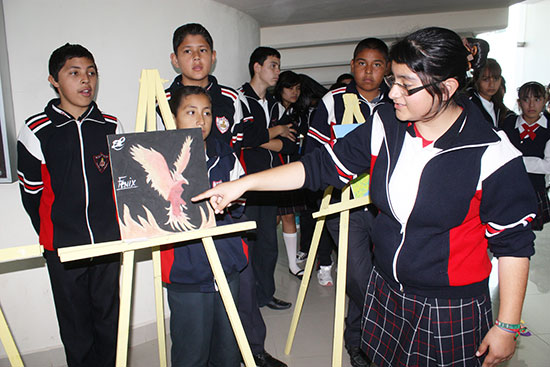 Inauguran exposición pictórica de alumnos de Héctor Barranco Sánchez