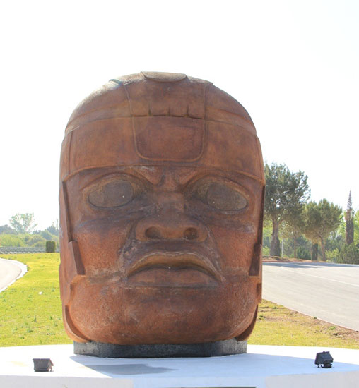 Inaugurará Jericó réplica colosal de cultura olmeca