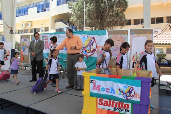 Impulsa DIF-Saltillo programa Mochilón; llega a más escuelas 