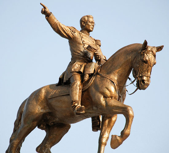 Estatua equestre del General Ignacio Zaragoza (Créditos imagen: Sukoso)