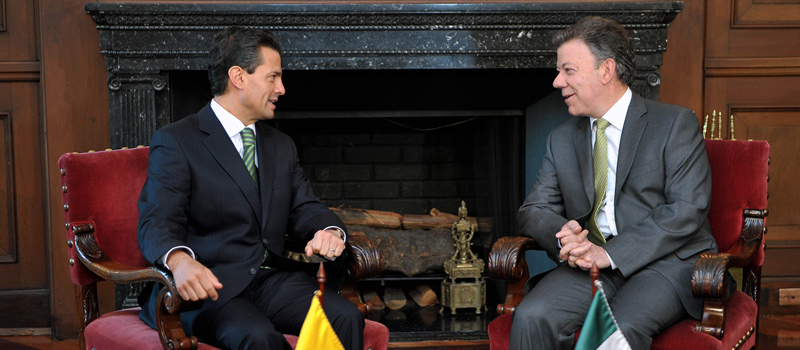 Colombia y México fortalecerán la cooperación en la lucha contra el crimen organizado