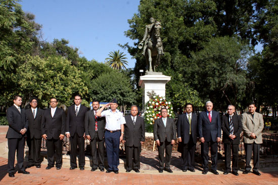Conmemora gobierno del estado 150 aniversario luctuoso del General Ignacio Zaragoza 