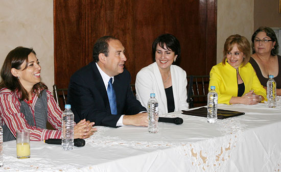 Gobernador Rubén Moreira, aliado del movimiento de las mujeres: Patricia Mercado