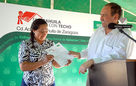 Inicia gobernador Rubén Moreira programa estatal ‘En Coahuila Todos con Techo’