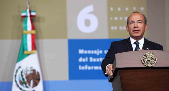 presidente Felipe Calderón Mensaje por el Sexto Informe de Gobierno