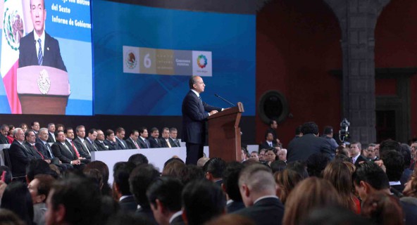 presidente Felipe Calderón Mensaje por el Sexto Informe de Gobierno