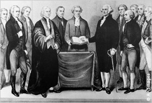   George Washington presta juramento (AP Images)