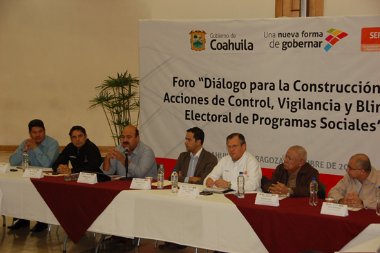 Asiste Antonio Nerio a foro “Diálogo para la construcción de acciones de control, vigilancia y blindaje electoral de programas sociales” 