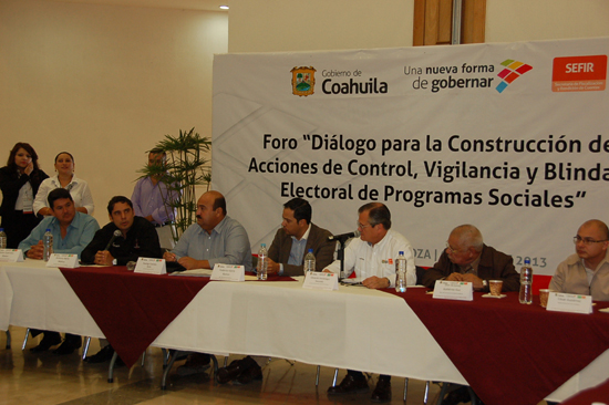 Asiste Antonio Nerio a foro “Diálogo para la construcción de acciones de control, vigilancia y blindaje electoral de programas sociales” 