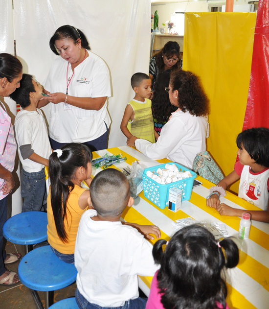 Atiende dirección de salud a más de 90 niños y jóvenes de la Estancia Infantil OMNI