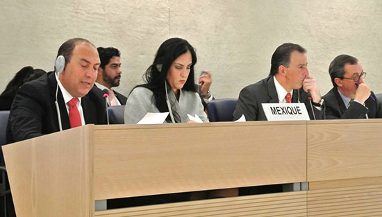 México cumple con estándares internacionales de protección a los Derechos Humanos: Rubén Moreira